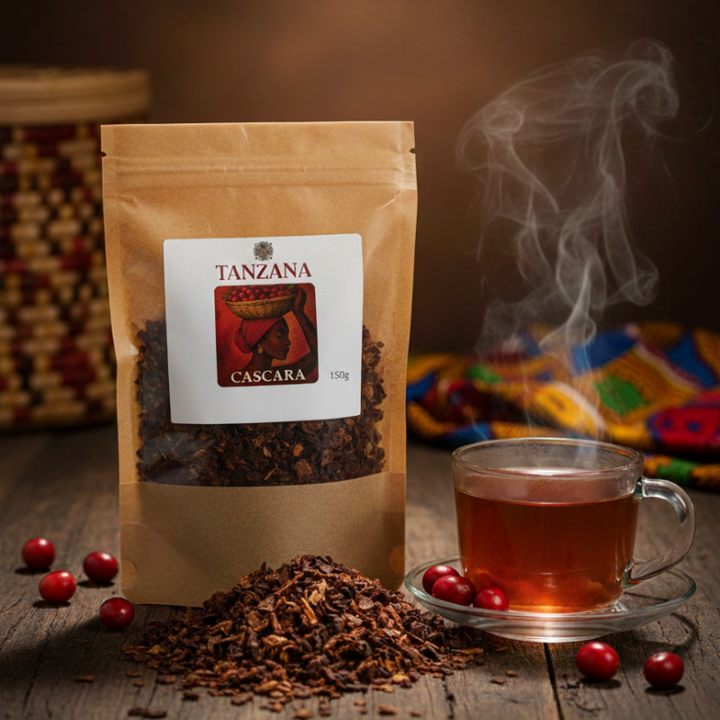 Cascara – kávový čaj