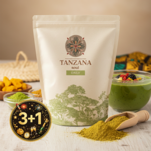 TANZANA SOUL DAILY - přírodní superelixír pro zvýšení energie a posílení imunity - Novoroční nabídka 3+1 - 450g/ks