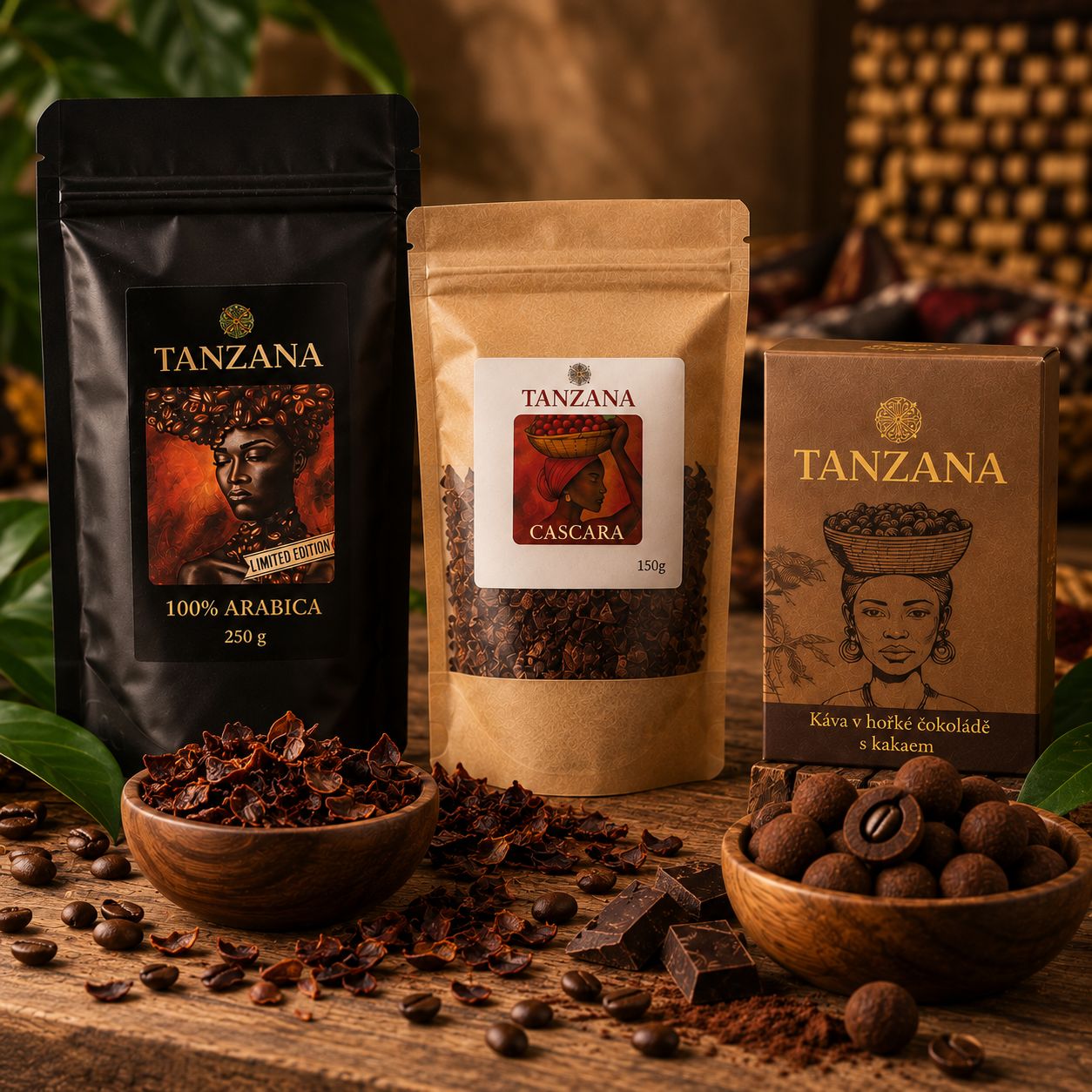 TANZANA – TŘI TVÁŘE KÁVY
